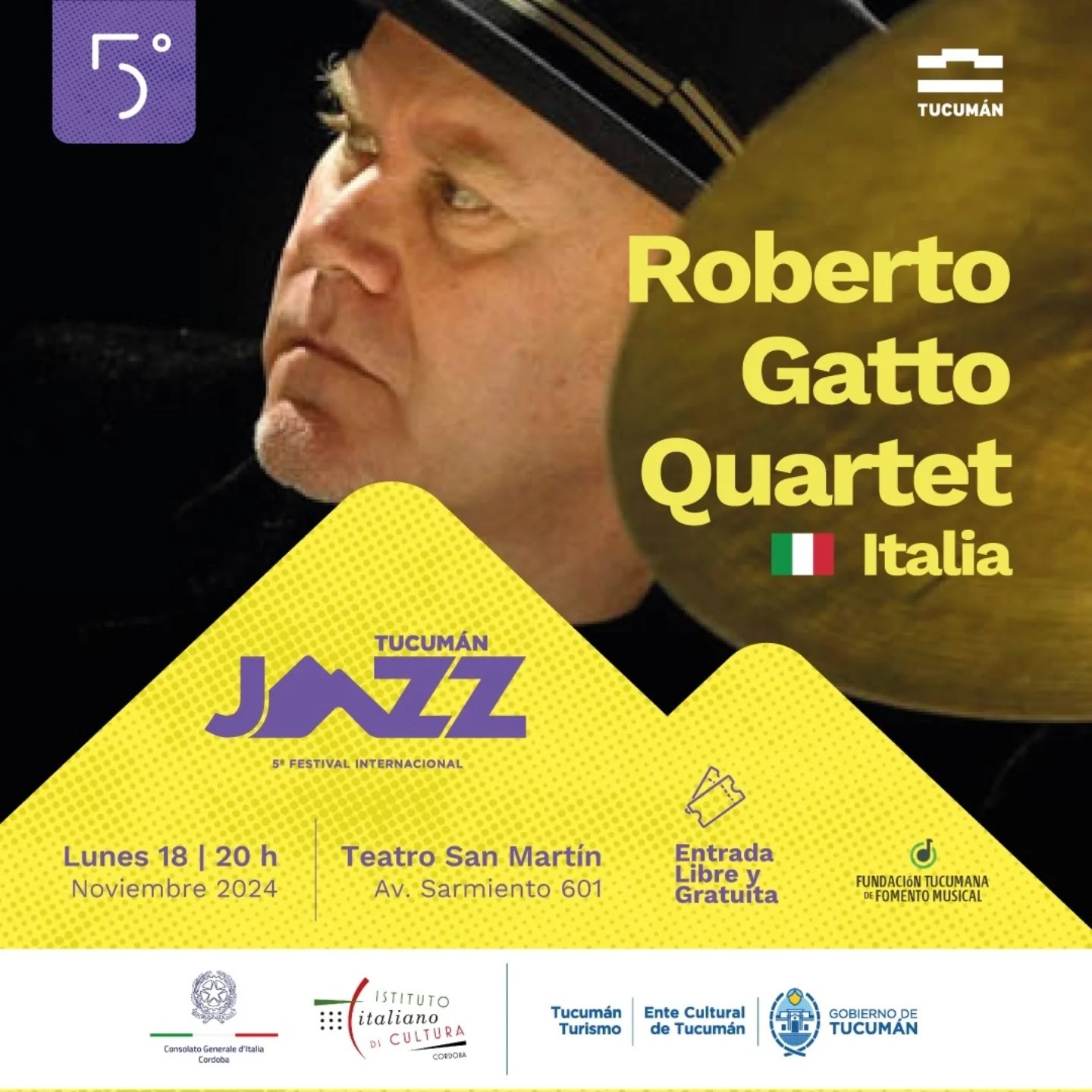 flyer concerto Gatto