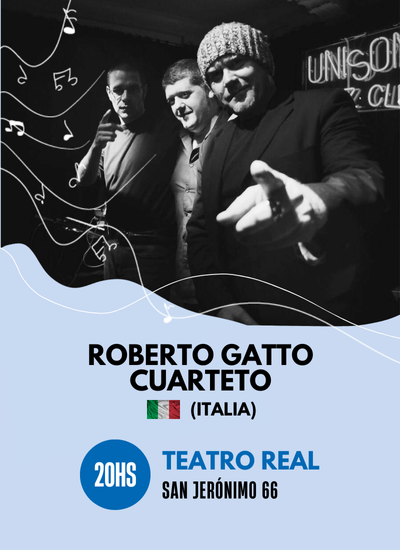 quartetto Roberto Gatto- pubblicità