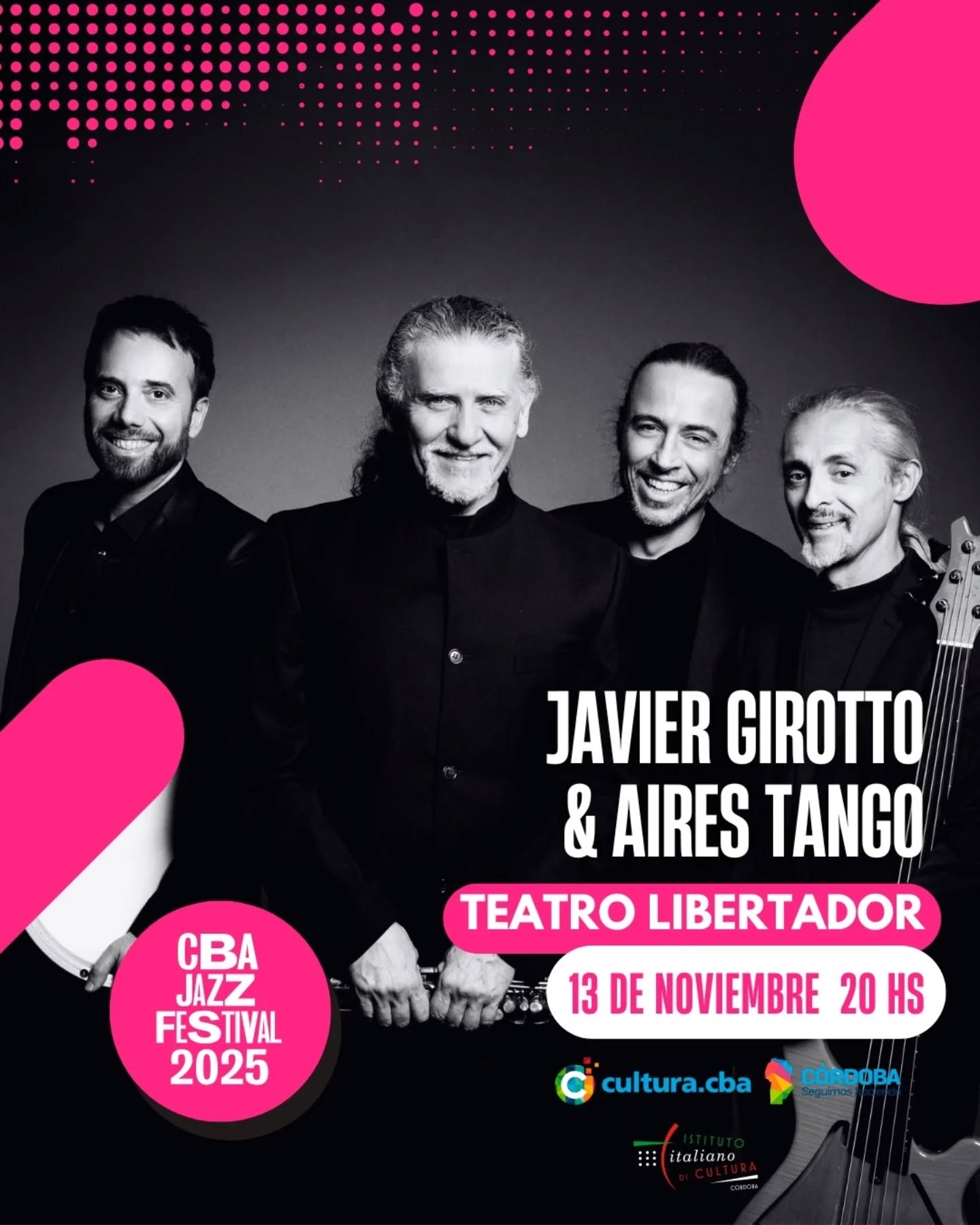 Javier Girotto & Aires Tango- Festival Internacional de Jazz de Córdoba.