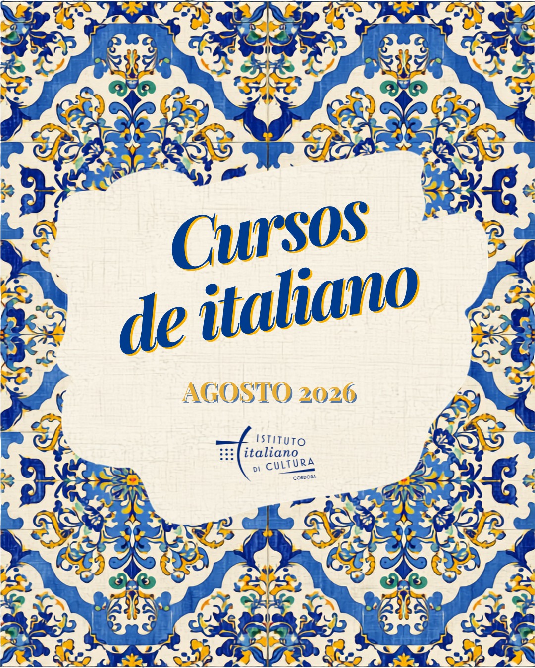 Cursos de italiano- Comienzan Agosto 2026.